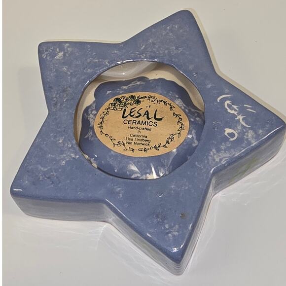 Lesal Ceramics Handcrafted‎ in California by Lisa Lindburg Van Nortwick Signed - Picture 2 of 5